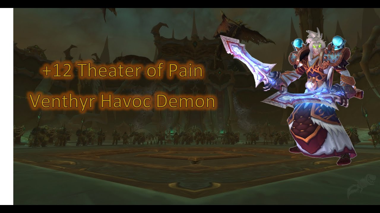 - Timed 2 Chest - Theater of Pain +12  - Venthyr - Havoc Demon Hunter - 9.2 - Encrypted
