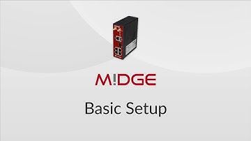 M!DGE Tutorial – Basic Setup