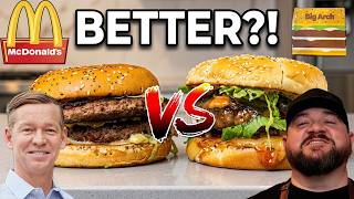 I Tried McDonald’s New Big Arch Burger… Then Made It BETTER