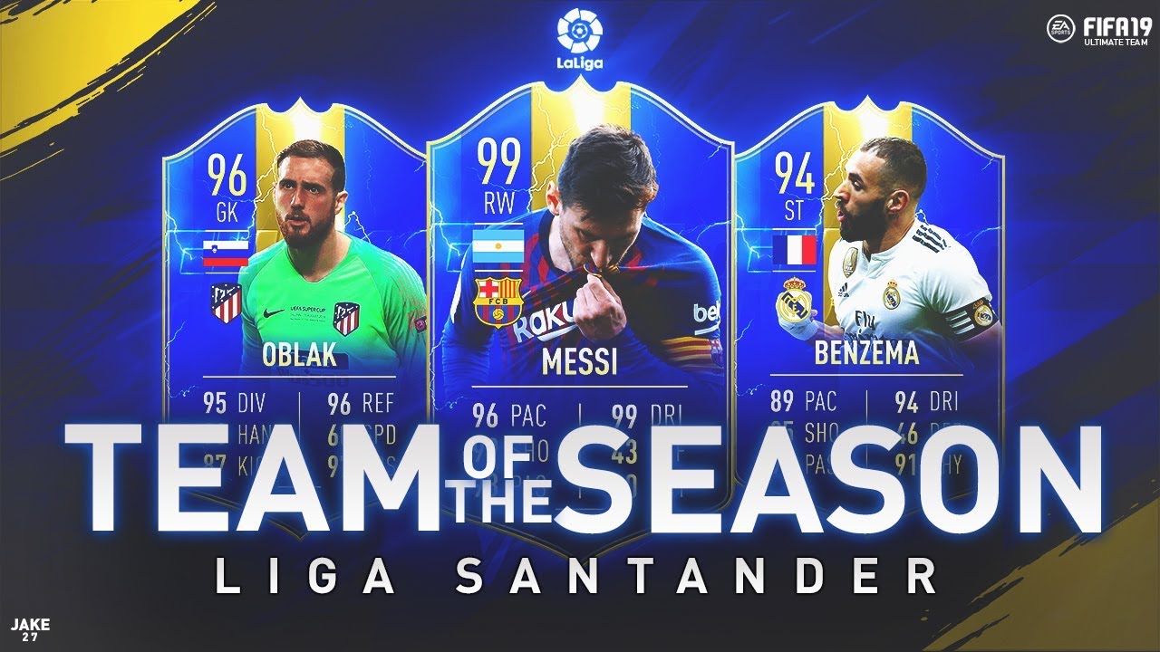 LIGA SANTANDER TOTS PREDICTIONS !!!!!! FIFA19