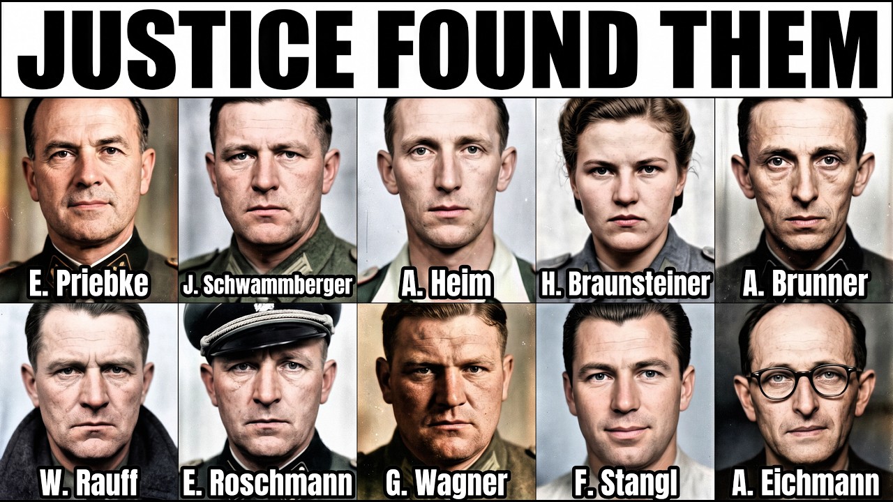 10 SS Officers Who Thought They Got Away With It