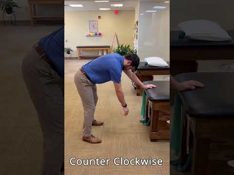 Occupational Therapy Exercises : Pendulums