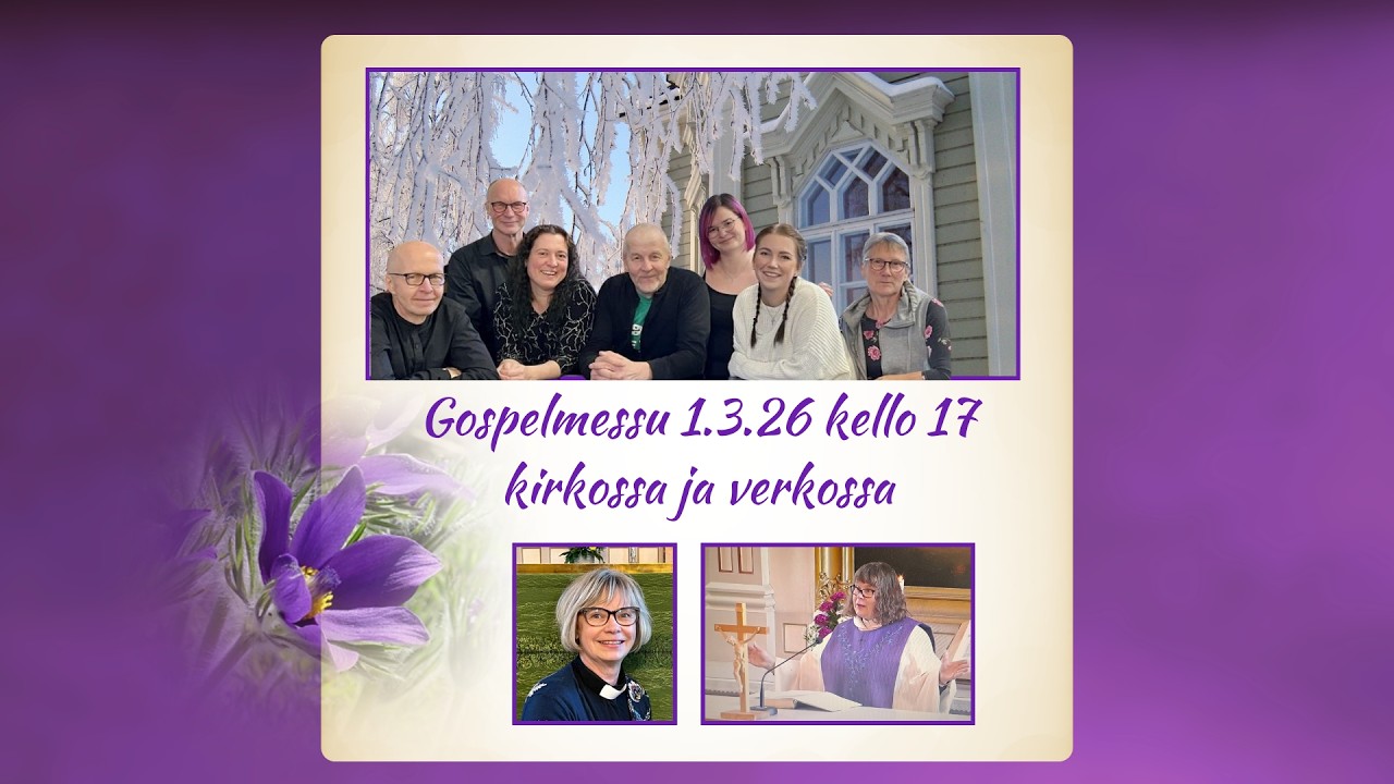 Gospel-messu Kangasniemen kirkossa