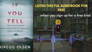 If You Tell by Gregg Olsen | True Crime Audiobook Summary & Review