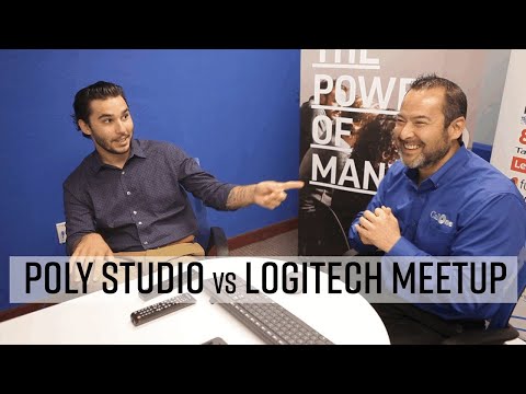 Poly Studio and Logitech Meetup Comparison!
