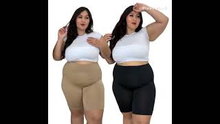 O Short modelador plus size que não enrola nas coxas e define a cintura! 🛑🔥 #shorts