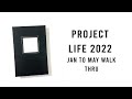 Ali Edwards | Project Life 2022 | Scrapbooking Album Walk Thru