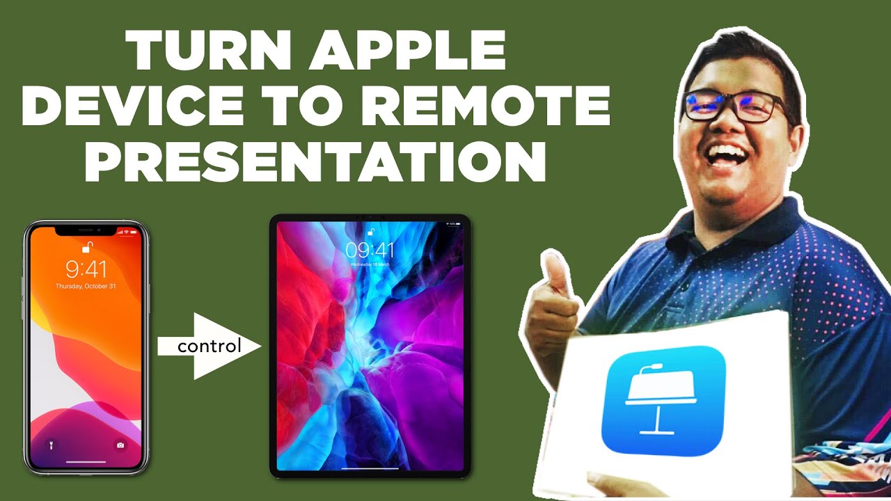 how to use your iphone as a presentation remote