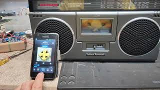 1980s Panasonic radio cassette. upgrade....Bluetooth added. @radiorestorationbydale3535