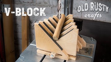Easy V-Block System to Perfect Drilling