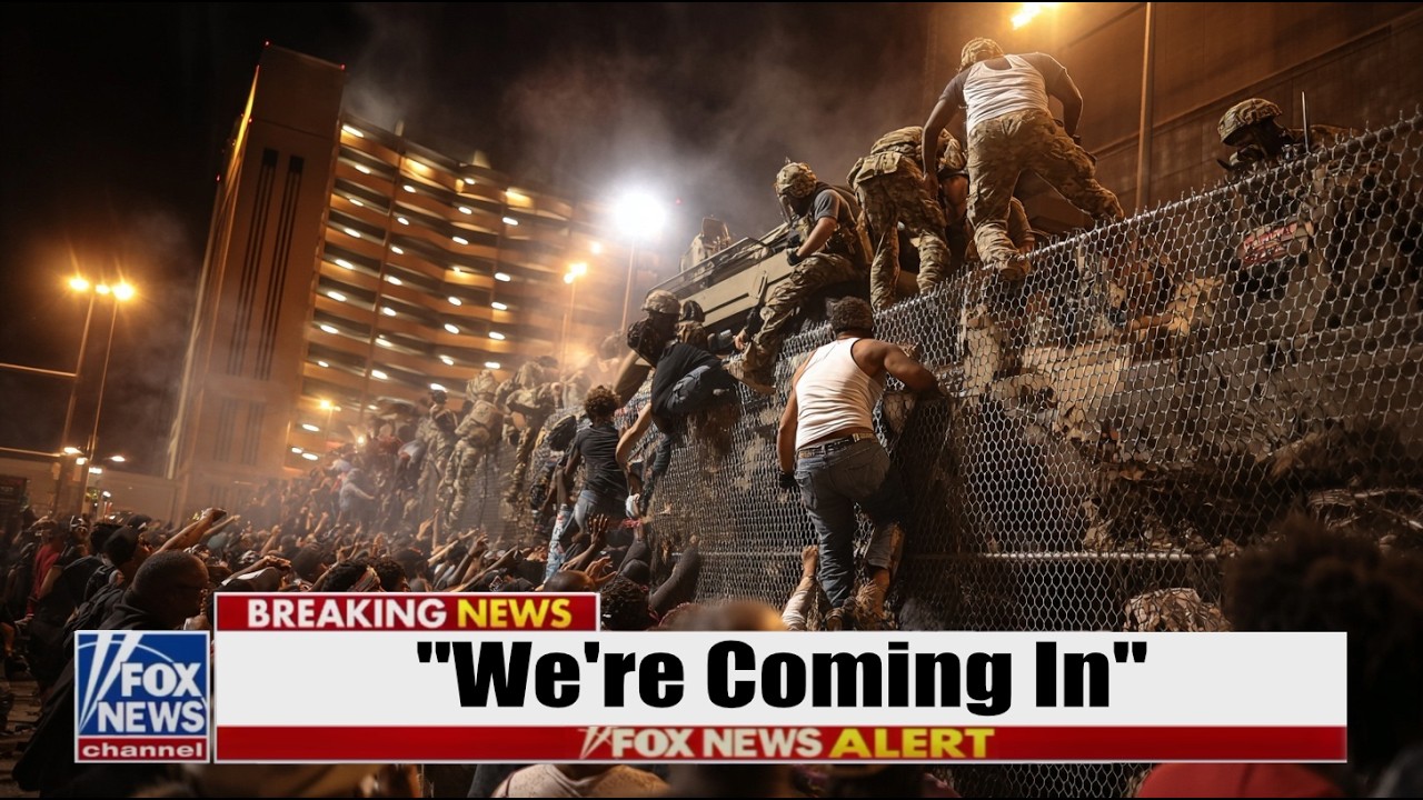 “We're Coming In” Mob ASSAULTS ICE HQ... 'Active Duty' Marines Unleash MAXIMUM FORCE
