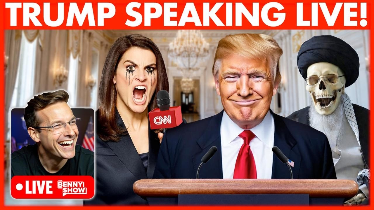 🚨Trump Speaking LIVE Right Now At Emergency News Conference | Major Iran Announcement