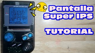 Tutorial Fácil Game Boy Super Ips Configurable Y Modos De Color