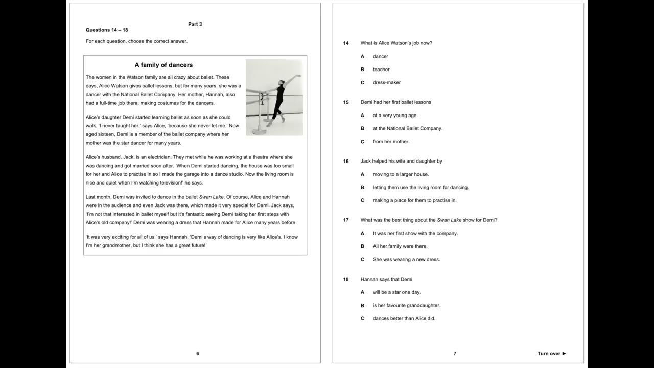 READING AND WRITING KET (A2) YouTube