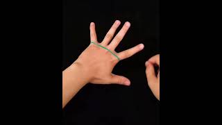 Easy Rubber Band Magic Trick #shorts #magictricks #viral screenshot 3