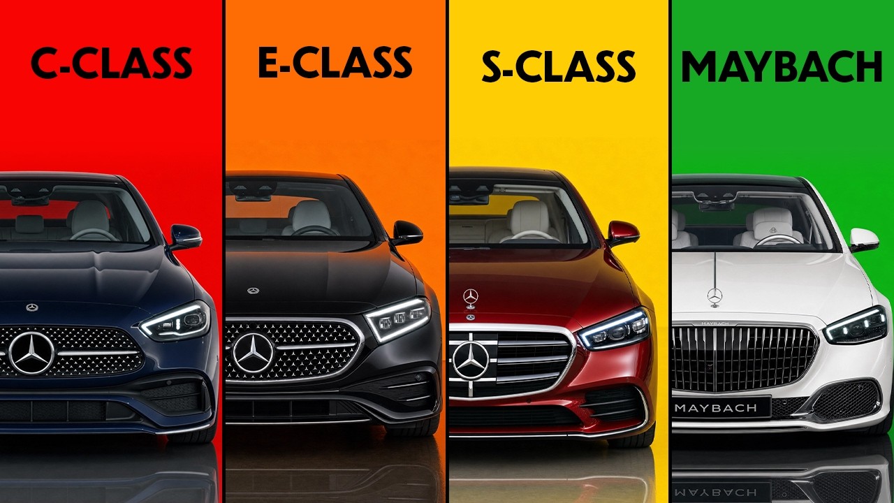 Mercedces Class Levels The 7 Levels of Mercedes Explained In 10 Minutes (2026) - YouTube