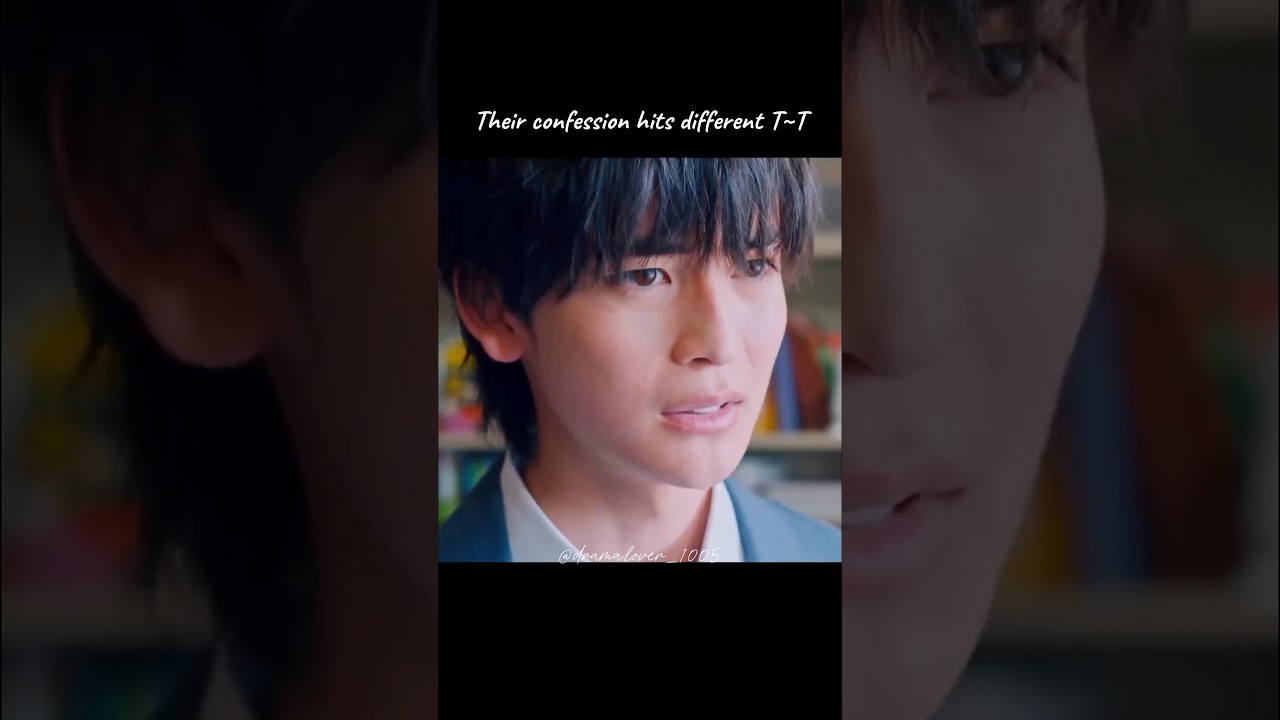 The way they confess each other T~T 