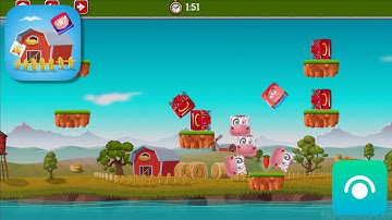 Square Borne Farm - Gameplay Showcase (iOS, Android)