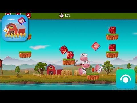 Square Borne Farm - Gameplay Trailer (iOS, Android)