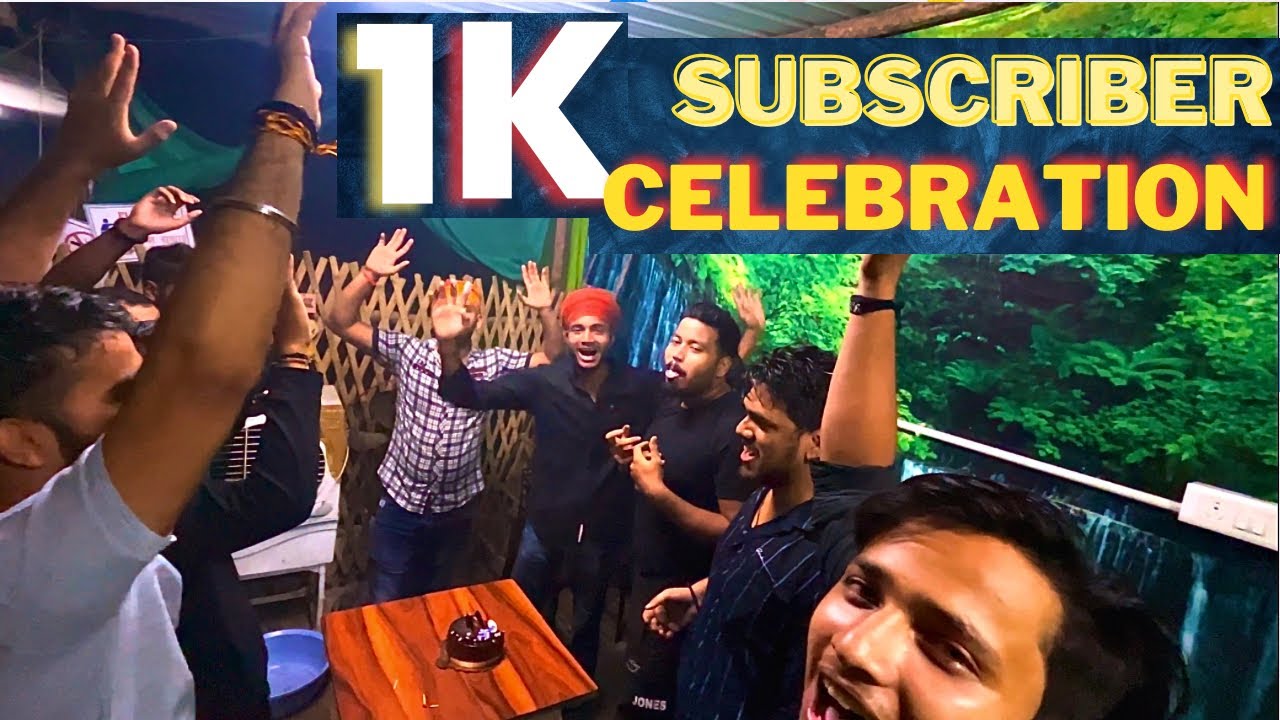 1k Subscribers Complete 🙏 Special Vlog || My YouTube Journey || Thanks ...