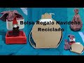 Bolsas de regalo Navideño Reciclado |Recycled Christmas gift bags