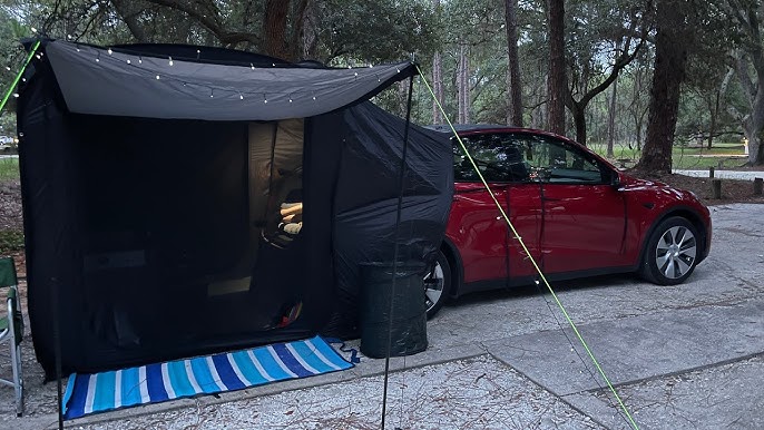 Accesorios de colchón para Tesla Model Y 2023-2020 camping con bomba de  aire eléctrica