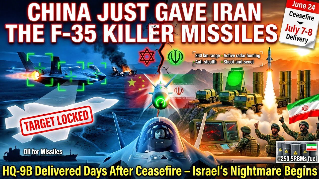China’s HQ-9B in Iran: The Stealth-Killer Missile That Changes Everything