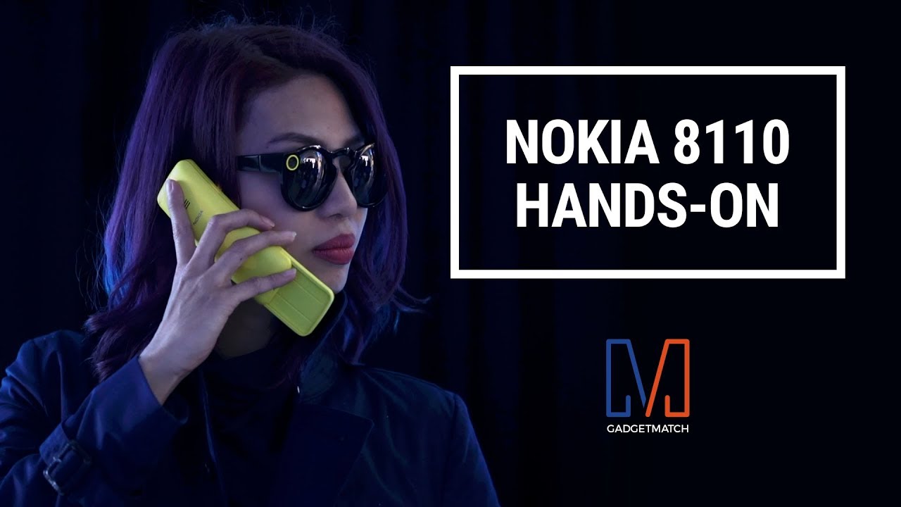 Nokia 8110 Hands-On: Retro Banana Phone! - YouTube