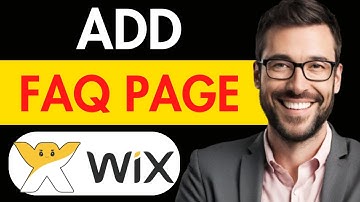 HOW TO ADD FAQ PAGE ON WIX WEBSITE 2024