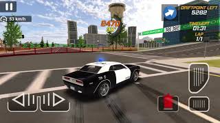 Police super car drifting simulator-dodge challenger -العاب اطفال - سيارات شرطة اطفال  - kidsgames screenshot 5