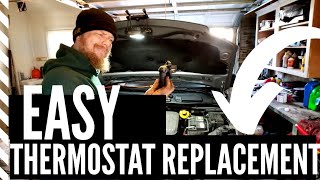 2014 Chrysler Town and Country Thermostat Replacement Made Easy!