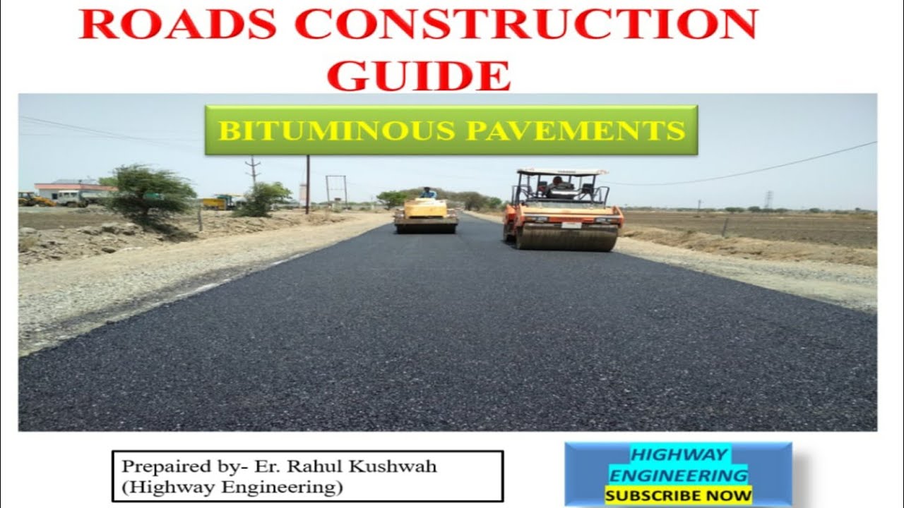 Bituminous Macadem Pavement Construction Bituminous Roads Bituminous Macadem Pavement Construction Bituminous Roads