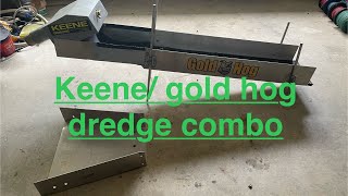 Make any sluice box into a dredge. My Keene/gold hog dredge combo really works. #gold #sluice