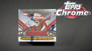 Opening 2025 Topps Chrome Deadpool