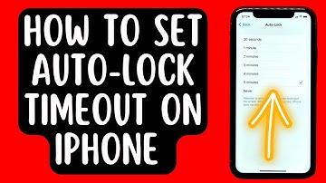 How to Set Auto-Lock Timeout on iPhone [2022] Works on iPhone 13