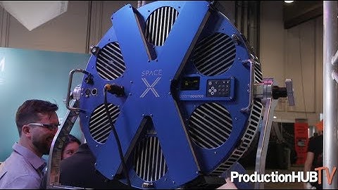 Creamsource Debuts New SpaceX LED Spacelight at NAB 2019