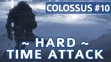 Shadow of the Colossus (PS4) - Colossus #10 Dirge Boss Fight - Hard Time Attack