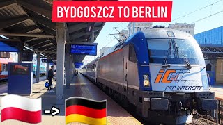 IC/EC 58 'Gedania' BYDGOSZCZ TO BERLIN 4K | TRAVEL REPORT