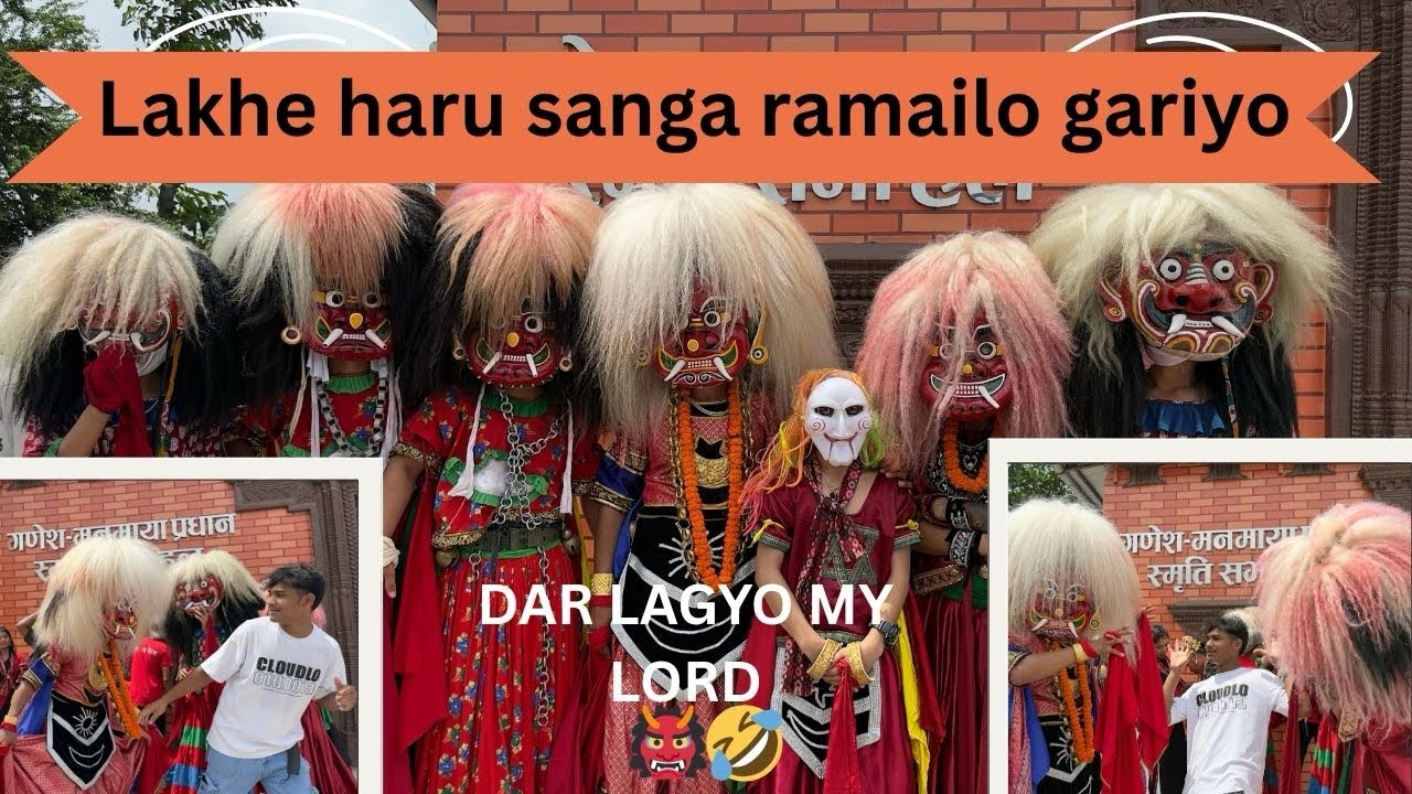 Here comes the first starting lakhe of itahari 2082 #type #forupage #viralvideo #keepsupporting