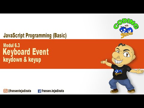 Video: Apakah Keyup dalam JavaScript?