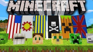 Как сделать флаг в Minecraft 👀 #minecraft #roblox #gameplay