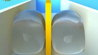 3D Animation Droplet Split