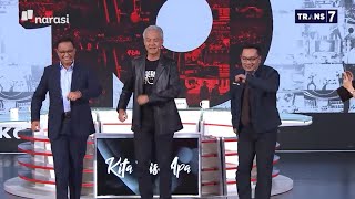 Ganjar Pranowo, Ridwan Kamil, Anies Baswedan di Mata Najwa Ditantang Main Tiktok.