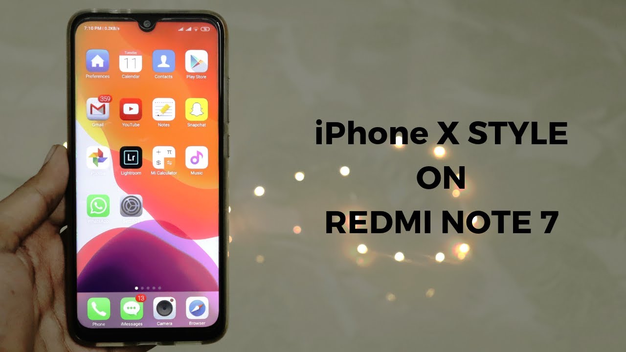 Айфон Redmi 7