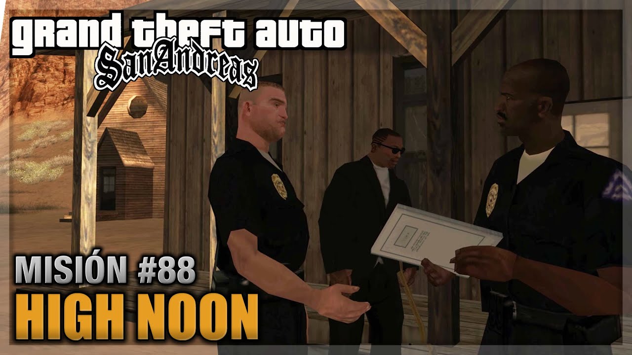 GTA San andreas - Misión #88 - High Noon (Español - 1080p 60fps)