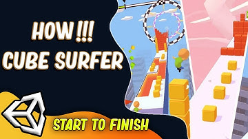 How To Make Cube surfer in Unity3D | Unity Advanced Tutorial Coding