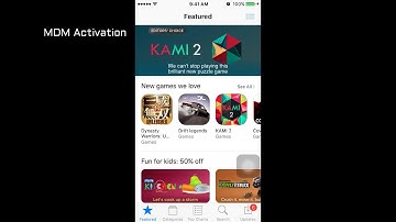 (PART 1) Mobile MDM IOS User Guide - MDM Activation