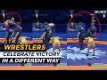 Wrestler And His Coach Celebrates In A Different Way | Bajrang Punia