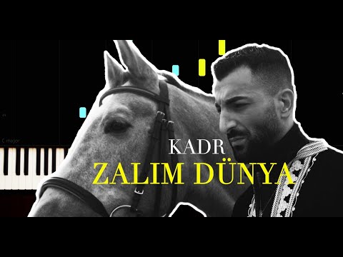 @KADRYT - Zalim Dünya - Piano Tutorial by VN