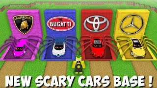 Which SCARY CARS BASE to CHOOSE in Minecraft ? DEADLY VEHICLE HOUSE !
